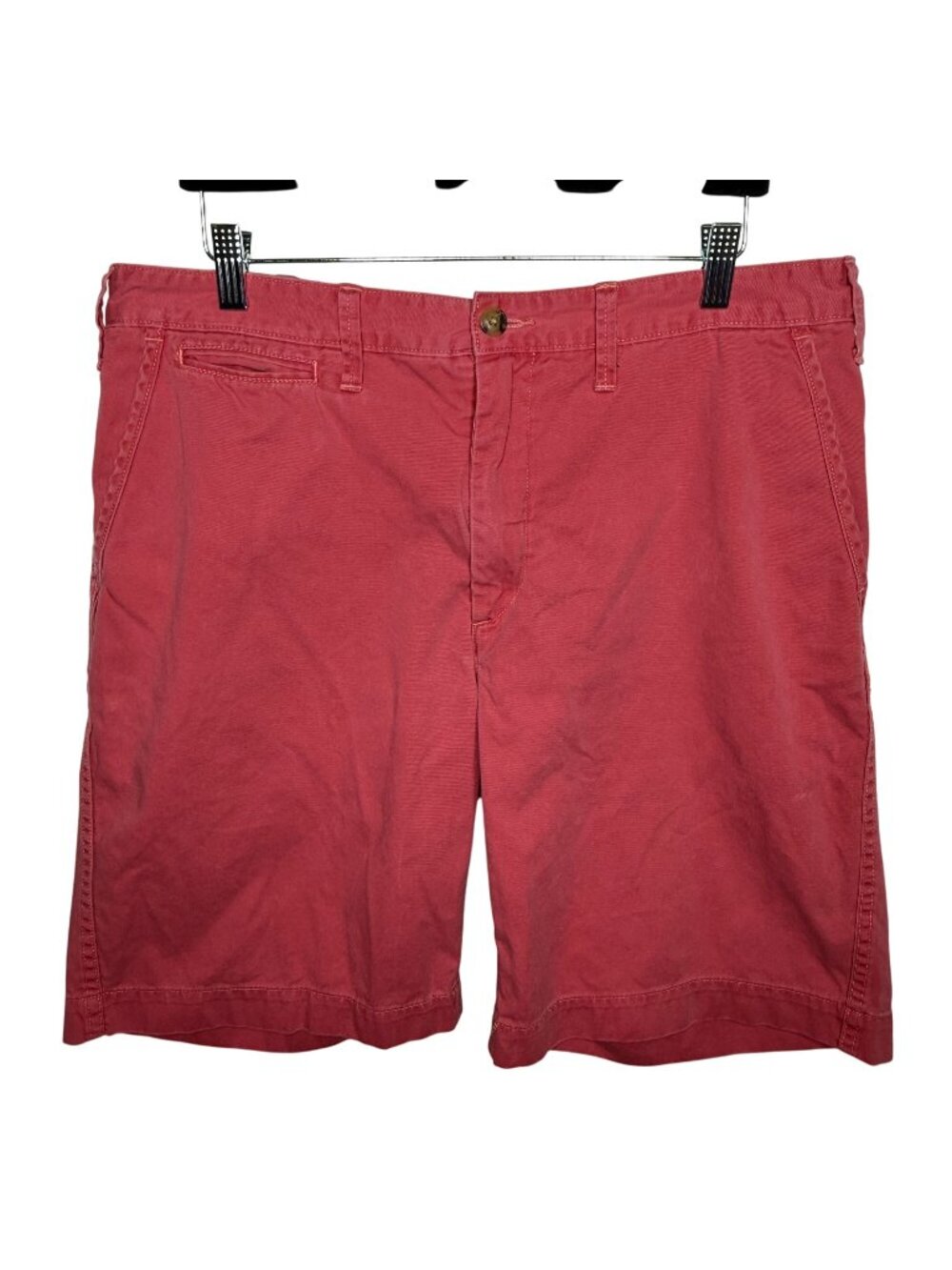 Polo Ralph Lauren Shorts Mens 35 Pink Chino Relaxed Fit Cotton Summer